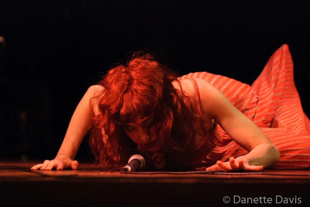 Debora Petrina, Seaprog 2015, Columbia City Theater Main Stage, 9 August, 2015 photo by D. Davis