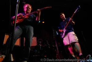 Dissonati, Seaprog 2013, Columbia City Theater Main Stage, 30 June, 2013. L-R: Ron Rutherforrd, Ryan Hankins. Photo by D.Davis