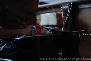 Bill Horist, Seaprog 2013, Columbia City Theater Front Room, 30 June, 2013. Bill Horist. Photo by D.Davis