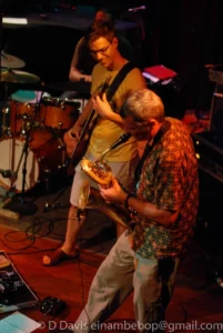 Moraine, Seaprog 2013, Columbia City Theater Main Stage, 30 June, 2013. L-R: Kevin Millard, Jim DeJoie. Photo by D.Davis