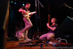Operation ID, Seaprog 2013, Columbia City Theater Main Stage, 29 June, 2013. L-R: David Balatero, Jared Borkowski. Photo by D.Davis