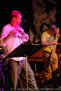 Zhongyu, Seaprog 2013, The Royal Room, 20 June, 2013. L-R: Jim DeJoie, Jon Davis